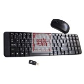 罗技（Logitech）MK220 无线光电键鼠套装 无线鼠标无线键盘套装