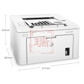 惠普（HP） LaserJet Pro M203d 黑白激光打印机（自动双面打印）