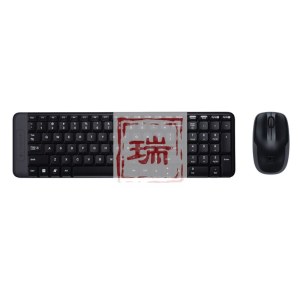 罗技（Logitech）MK220 无线光电键鼠套装 无线鼠标无线键盘套装