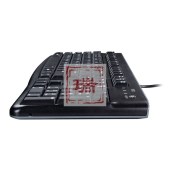 罗技（Logitech） K120有线键盘USB电脑台式机笔记本办公防泼溅全尺寸键盘 K120经典有线键盘USB（单键盘）