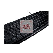罗技（Logitech） K120有线键盘USB电脑台式机笔记本办公防泼溅全尺寸键盘 K120经典有线键盘USB（单键盘）