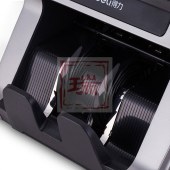 得力（deli）点钞机 2196S 银灰色 验钞机 银行专用B类办公点钞机 新品银行专用点验钞机 银行专用验钞机