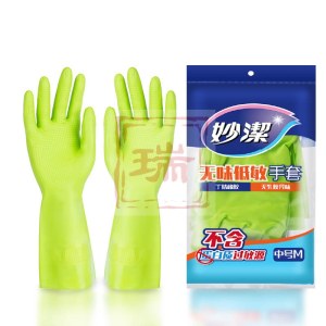 妙洁 无味低敏手套 中号（5个/组）整组销售