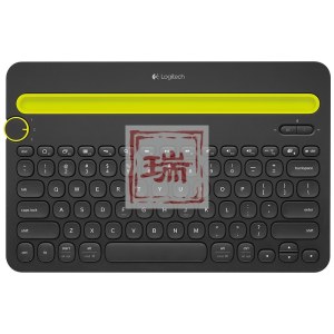 罗技（Logitech）K480多设备蓝牙键盘IPAD键盘手机键盘时尚键盘黑色