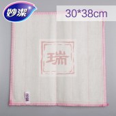 妙洁 棉柔抹布加大型  1片装（5袋/组）整组销售