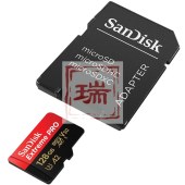 闪迪（SanDisk）128GB TF（MicroSD）存储卡 U3 C10 A2 V30 4K 至尊超极速移动版 读速170MB/s 写速90MB/s