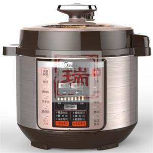 美的（Midea)5L电压力锅 多功能双胆高压锅 易拆洗结构 可调节压力 MY-PCS5036P