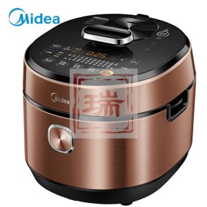 美的（Midea）电压力锅5升玄钢厚釜 IH大火力 浓香翻滚电高压锅MY-HT5070P
