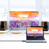 绿联光纤HDMI线HDR工程发烧级影院商城展览2.0ab版高清40米50米100米hdmi分割器线 锌合金光纤线 60米（50220）