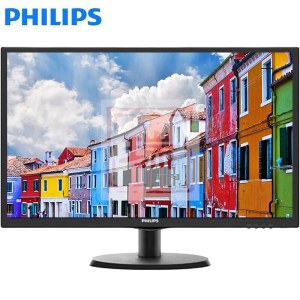 飞利浦（PHILIPS）显示器 21.5英寸电脑显示器 LED宽屏液晶显示屏 223V5LSB2