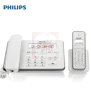 飞利浦(PHILIPS）电话机 数字无绳子子机   DCTG192（白色)(一个子机）