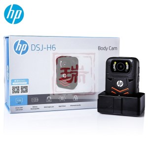 惠普（HP）DSJ-H6记录仪4000万像素1440P高清红外夜视现场记录仪 官方标配32G
