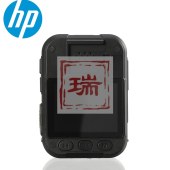 惠普（HP）记录仪DSJ-A5高清红外夜视便携记录仪1296P记录仪 黑色 官方标配16G