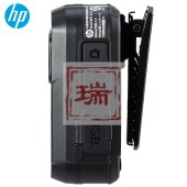 惠普（HP）记录仪DSJ-A5高清红外夜视便携记录仪1296P记录仪 黑色 官方标配16G