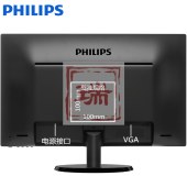 飞利浦（PHILIPS）显示器 21.5英寸电脑显示器 LED宽屏液晶显示屏 223V5LSB2