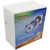 光盘专用环保双面装PP袋   光盘袋   加厚装 100片/包