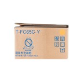 东芝（TOSHIBA）T-FC65C墨盒 墨粉 粉盒 碳粉 适用5560C/6560C/6550C T-FC65CY装碳粉(黄色)