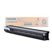 东芝（TOSHIBA）T-FC65C墨盒 墨粉 粉盒 碳粉 适用5560C/6560C/6550C T-FC65CM装碳粉(品红)
