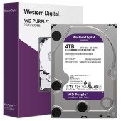 西部数据(WD)紫盘 4TB SATA6Gb/s 64M 监控硬盘(WD40EJRX)