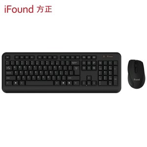 方正(iFound) W6208PLUS 无线键盘鼠标套装通用USB口
