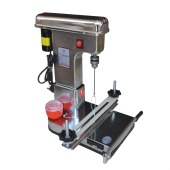 云广168钢质带刀电动装订机 自动带线装订机 财务凭证打孔机 文件 资料线装机