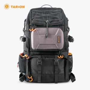 TARION德国相机包大容量单反双肩背包专业摄影包多功能单反包PB01母子包