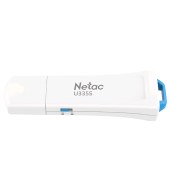 朗科(Netac)U335S USB3.0写保护数据安全防病毒U盘加密安全优盘防删除 带锁只读开关 白色 64GB