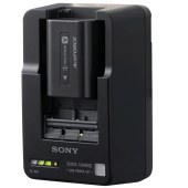 索尼（SONY）原装NP-FV70A/FV100A电池 适用摄像机AX60、45、40、AXP55等 BC-QM1充电器