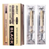 宝克0.7mm碳素墨水中性笔芯头水性笔替芯 24支/BK2003