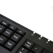 得力（deli） 3712 有线usb键盘电脑键盘有线键盘计算机键盘 办公用品