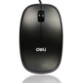 得力（deli） 3711 有线鼠标键盘套装USB键盘+鼠标 黑色