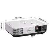 爱普生（EPSON）CB-2155W 投影仪 投影机 商用 办公 会议高清 5000流明 无线投影 手机同步