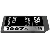 雷克沙（Lexar）256GB 高速SD存储卡U3 V60内存卡读250MB/s 写120MB/s(1667X）
