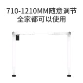 乐歌 E2电动升降桌 黑色 单电机二节腿 含桌板(1400MMx700MM或1200MMx600MM可选，需备注）