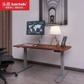 乐歌 LIFT1电动升降桌 黑色 双电机三节腿 含桌板(1400MMx700MM或1200MMx600MM可选，需备注尺寸）