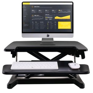 乐歌 M7S 电脑升降台 桌板尺寸550*415mm 高度范围120-400mm 黑色