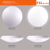 FSL 佛山照明 LED吸顶灯圆形 白光 尺寸：39cm/高度12cm/功率25W