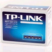 TP-LINK  TL-SF1005D  5口百兆交换机 监控网络网线分线器 分流器 金属机身