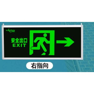 KDA-1063-A 安全出口告示牌自发光 右指向单面 335*143mm