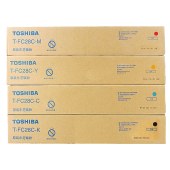 东芝(TOSHIBA）T-FC28C原装碳粉墨粉盒e2330/2830/3530/4520复印机墨盒 T-FC28C-K T-FC28C-C T-FC28C-M T-FC28C-Y 四色/套