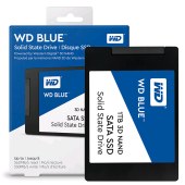 西部数据（WD）WDS100T2B0A  1TB SSD固态硬盘 SATA3.0接口 Blue系列-3D进阶高速读写版