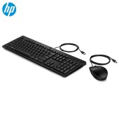 惠普(HP) 225 有线键盘鼠标套装 笔记本台式机一体机电脑通用键鼠套装 225键鼠套装