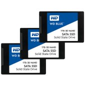 西部数据（WD）WDS100T2B0A  1TB SSD固态硬盘 SATA3.0接口 Blue系列-3D进阶高速读写版