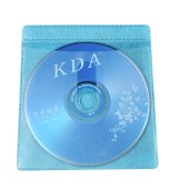 光盘专用保护袋  光盘cd dvd专用环保双面装PP袋  柔软装  100只/包  颜色随机