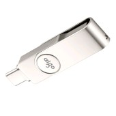 爱国者（aigo）U356 256GB Type-C USB3.1 手机U盘 高速款 银色 双接口手机电脑用