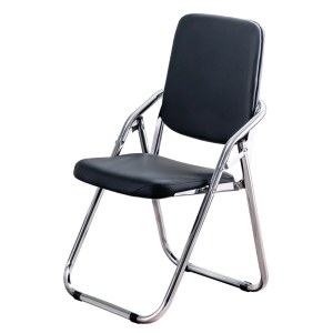 卓尚 办公椅 会议椅 员工椅 可折叠椅子 黑色 0.8mm厚 10把/组