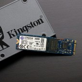 金士顿（Kingston）SA400M8/240GB 固态硬盘A400M8笔记本台式电脑ssd M.2接口 sata协议