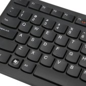 联想 5819 有线键盘 办公键盘 电脑键盘 单键盘 黑色