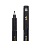 宝克（BAOKE）S23 软笔书法笔秀丽笔细笔头 黑色 12支/盒