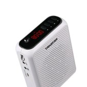 得胜（TAKSTAR）E300W 无线小蜜蜂扩音器教师专用大功率喇叭导游蓝牙小音箱FM收音机 白色
